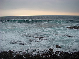 Tich&yacute; oce&aacute;n po z&aacute;padu Slunce